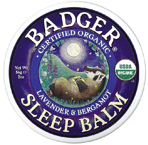 Badger, Organic Sleep Balm, Lavender & Bergamot, 2 oz (56 g)