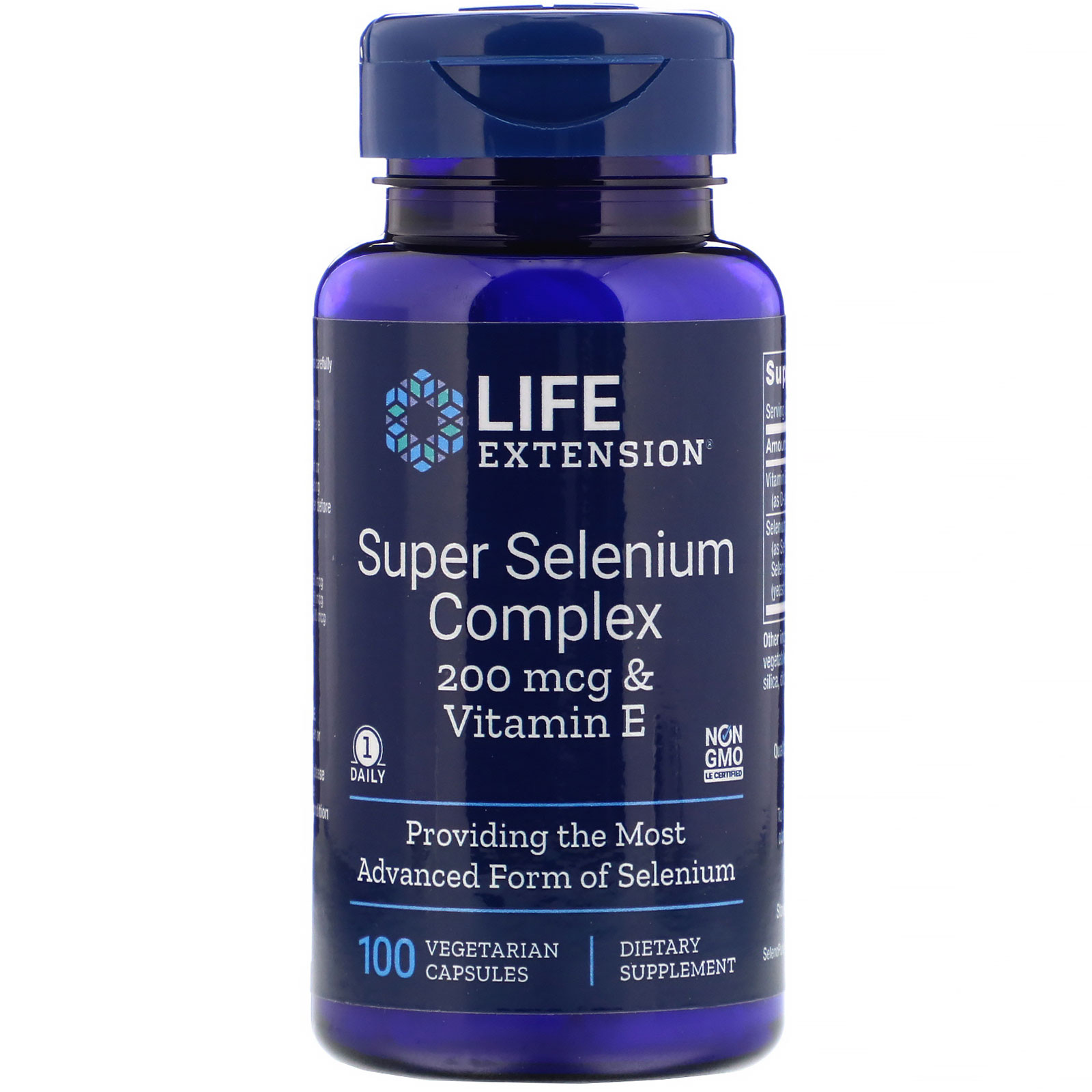 Life Extension, Super Selenium Complex & Vitamin E, 200 mcg, 100