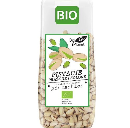 ფისტა მოხალული მარილიანი 100გ Pistachio Nuts Roasted And Salted Bio 100G Bio Planet