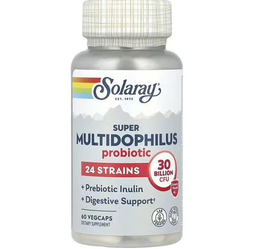 Solaray, Super Multidophilus Probiotic, 60 VegCaps
