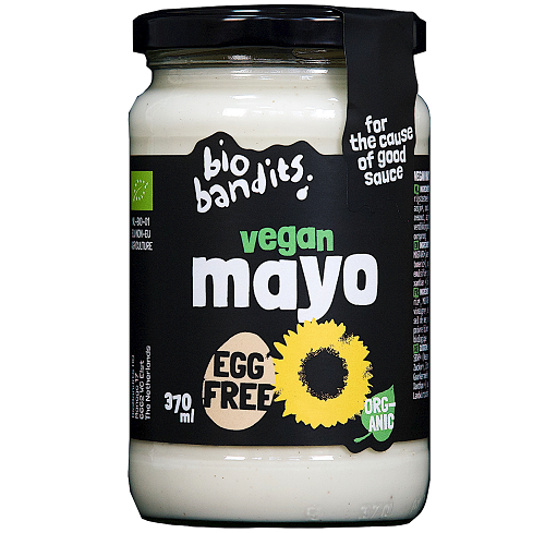 ვეგანური მაიონეზი ორგანული 370მლ Vegan Moyannaise Organic 370ml Biobandits