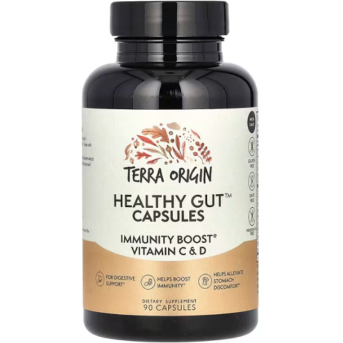 Terra Origin, Healthy Gut Capsules, 90 Capsules