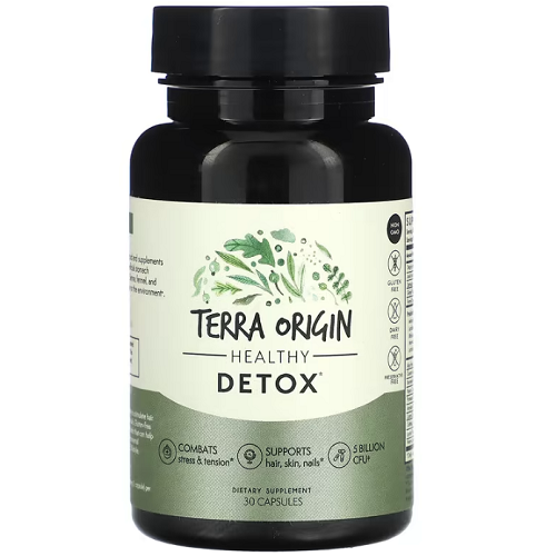 Terra Origin, Healthy Detox, 30 Capsules