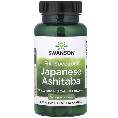 Swanson, Full Spectrum® Japanese Ashitaba, 500 mg, 60 Capsules