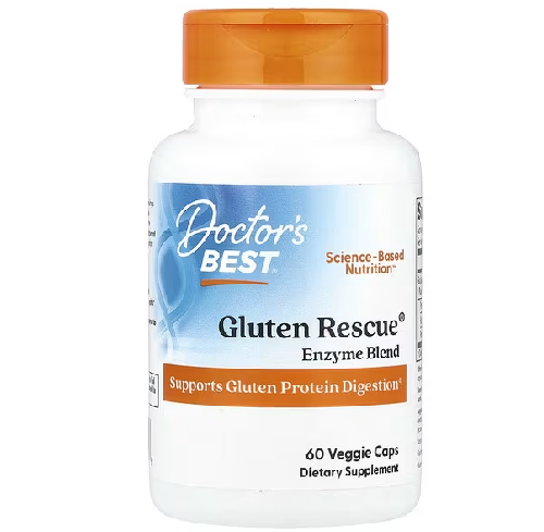 Doctor's Best, Gluten Rescue® Enzyme Blend , 60 Veggie Caps