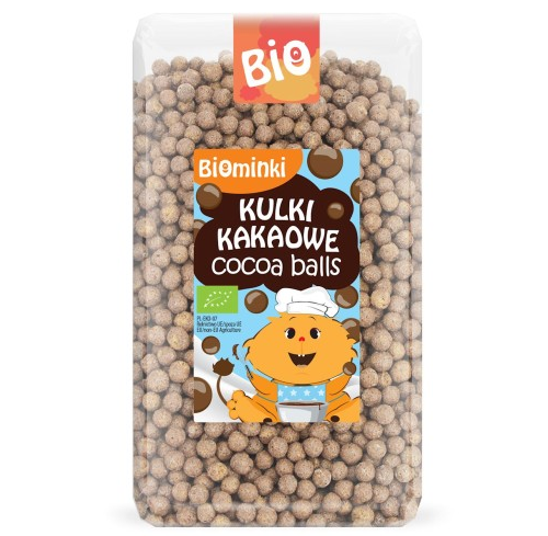 ბიო შოკოლადის ბურთები 300გ Organic Cocoa Balls 300g Biominki