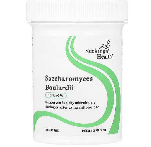Seeking Health, Saccharomyces Boulardii, 5 Billion CFU, 60 Capsules