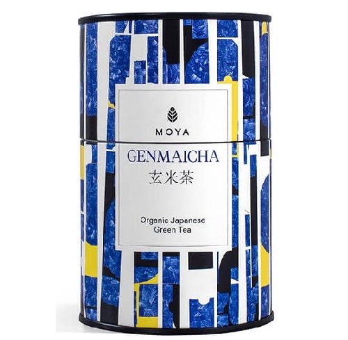 ორგანული მწვანე ჩაი გენმაიჩა 60გ Organic Green Tea Genmaicha 60g Moya Matcha